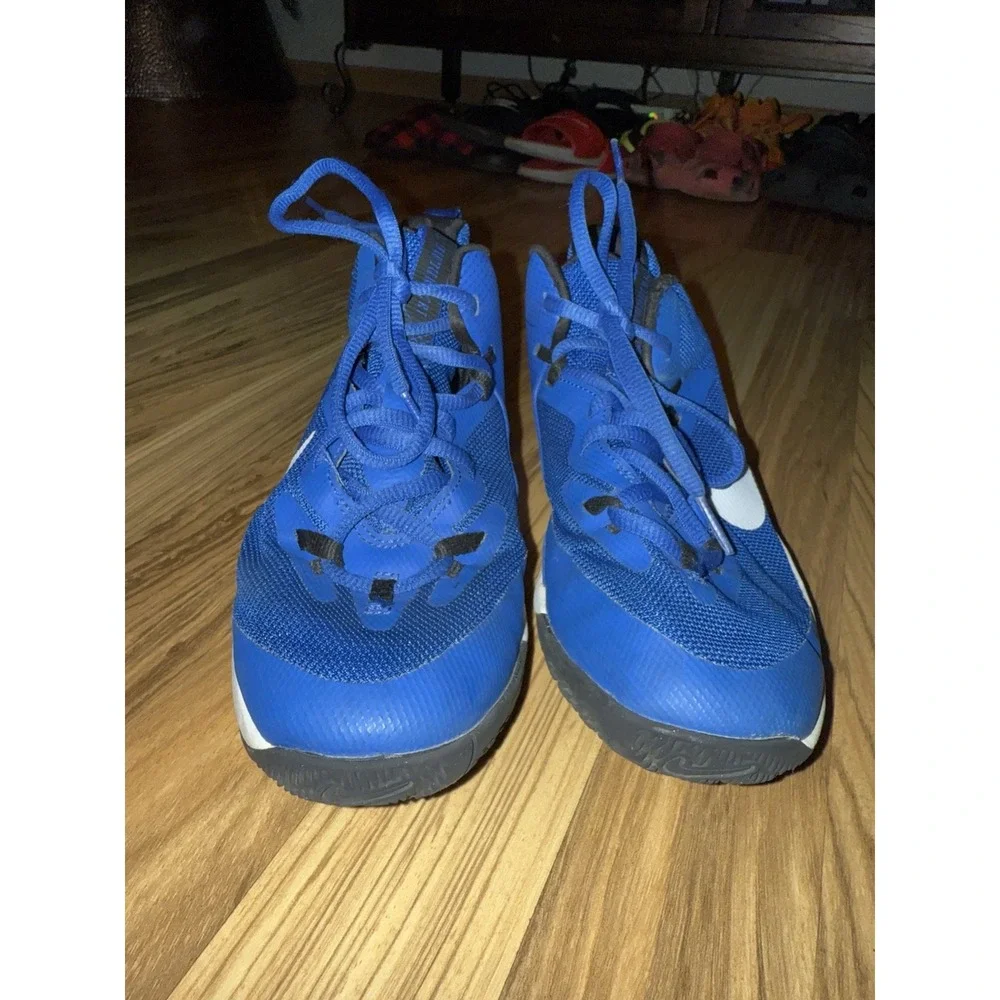 Nike Boys's‎ 3Y 3 Future Court Royal Blue White Basketball Shoes 2018